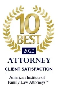 10 Best 2022 Attorney - Client Satisfaction - American Institute of Family Law Attorneys