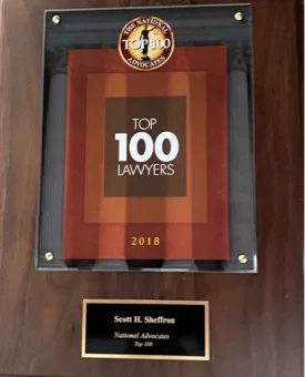 Top 100 Lawyers 2018 Scott Sheffron